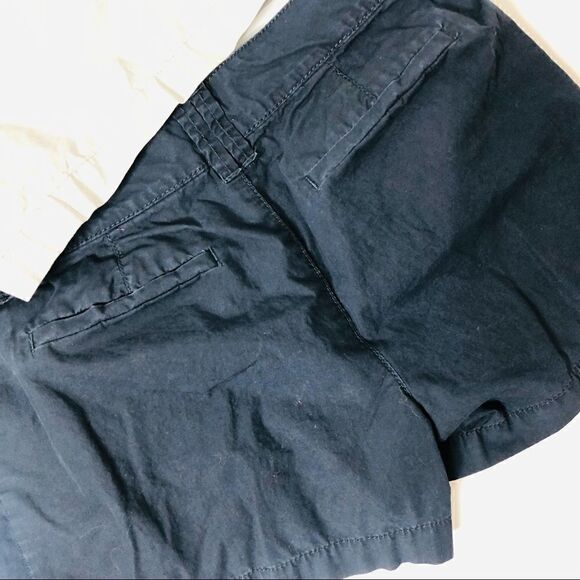 LOFT light Gray navy blue shorts cotton bundle - Picture 8 of 9